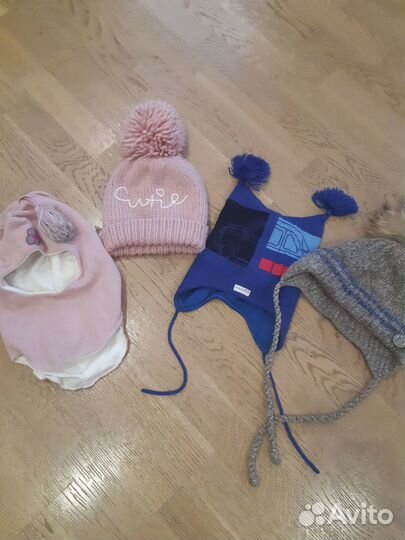 Шапка шлем детская зимняя р 50 - 54