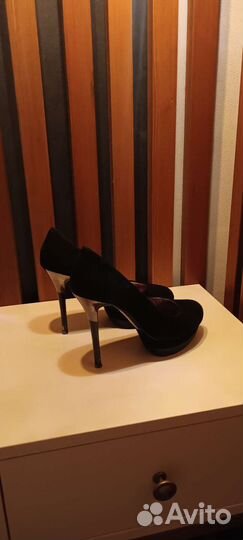 Туфли женские 38 размер, натуральная замша