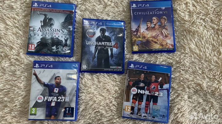 Игры на ps4 бу
