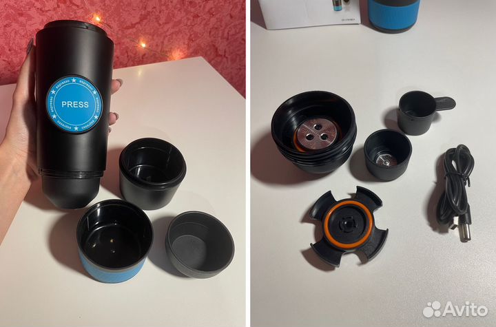 Портативная кофемашина Mini Espresso