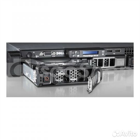 Сервер Dell PowerEdge R410, 2 процессора Intel Xeo