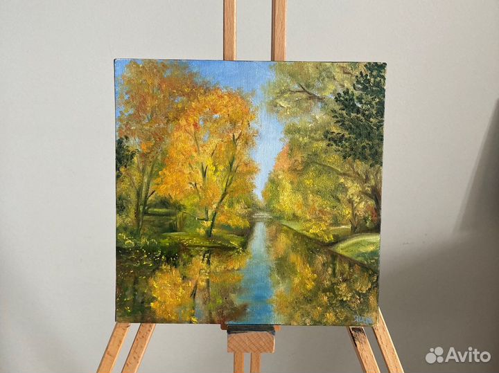 Картина маслом виды Санкт-Петербург, Царское Село