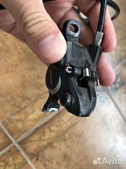 Тормоз и задний переключатель shimano