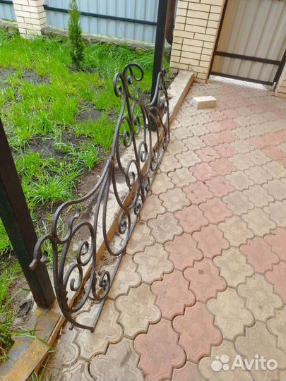 Кованый забор