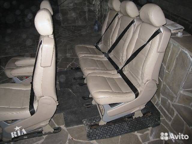 Сиденья Mercedes-Benz Vito кожаные