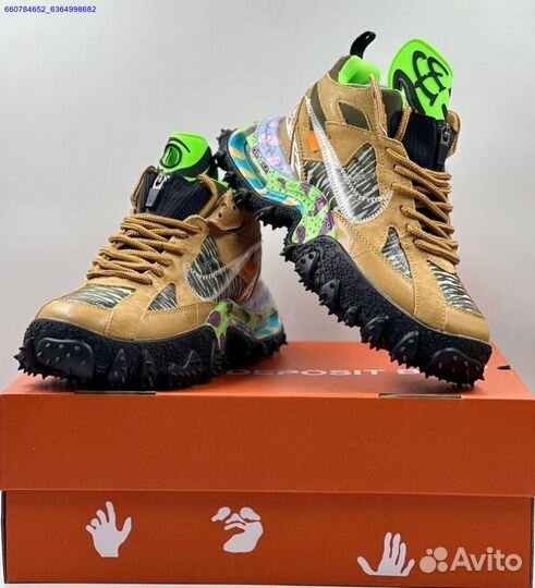 Кроссовки Nike Air Terra Forma Off-White (Арт.81786)