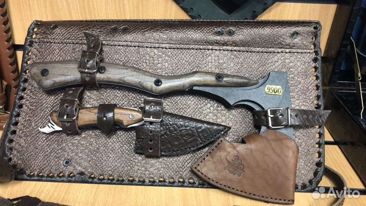 Кухонный нож топорик кизляр