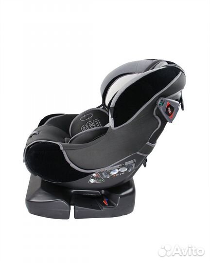 Автокресло Renolux 360 Black