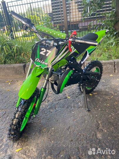 Новый детский бензиновый питбайк 49 кубов