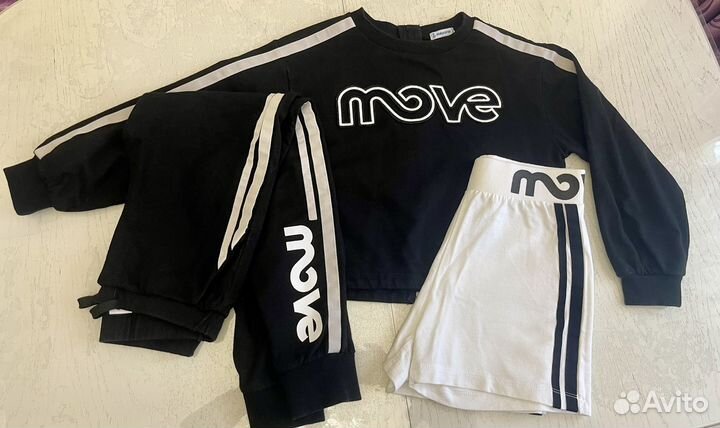 Одежла пакетом для девочки 128