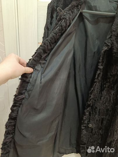 Шуба из мерлушки на реставрацию