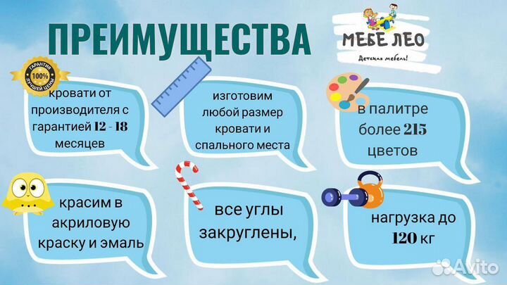 Угловая детская кровать