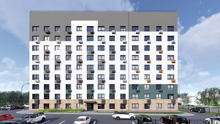 2-к. квартира, 59,8 м², 2/10 эт.