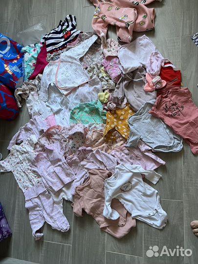 Вещи пакетом на девочку