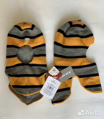 Шапка шлем Kerry новая 48р шерсть зима оригинал