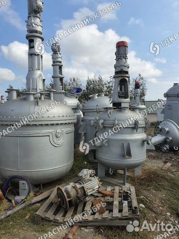 Реактор эмалированный 0,63 м3