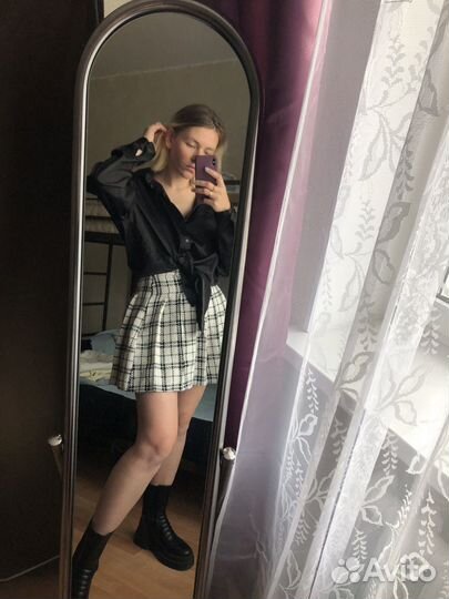 Вещи пакетом Юбка Блузка Рубашка Боди,р.44