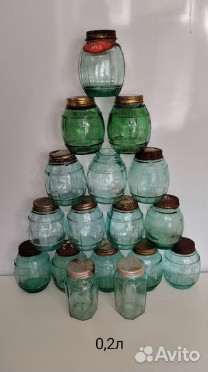 Банки стеклянные СССР