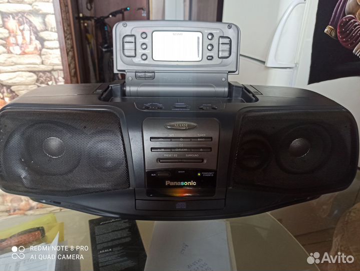 Магнитофон panasonic rx-dt07