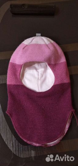 Шапка шлем для девочки р. 50 52