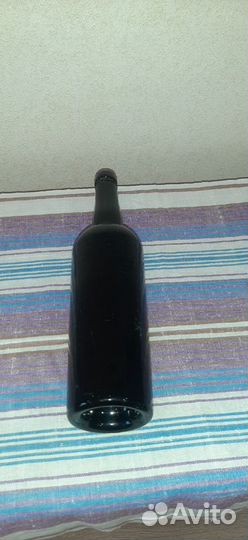 Бутылка старинная с клеймом D