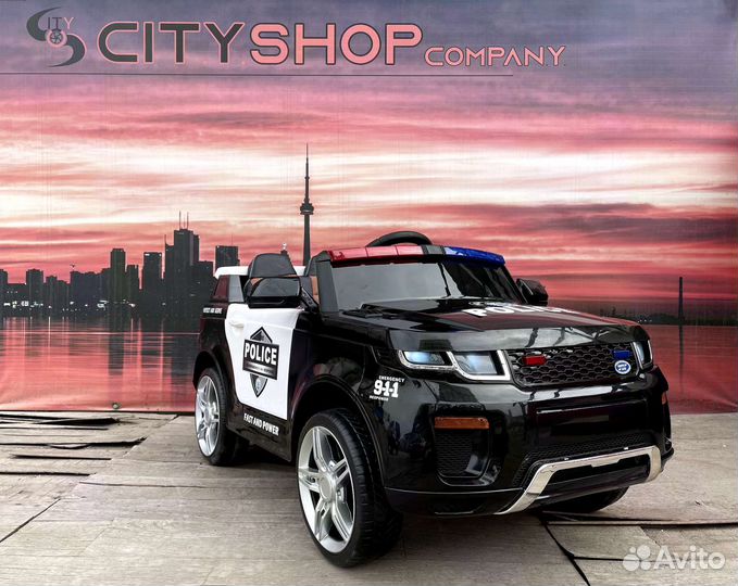 Электромобиль детский range полиция