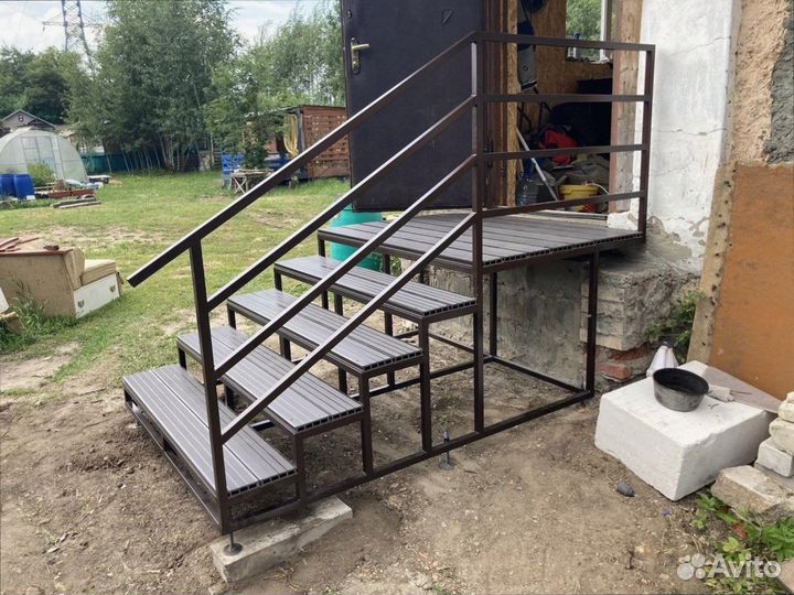 Приставное крыльцо собственное производство