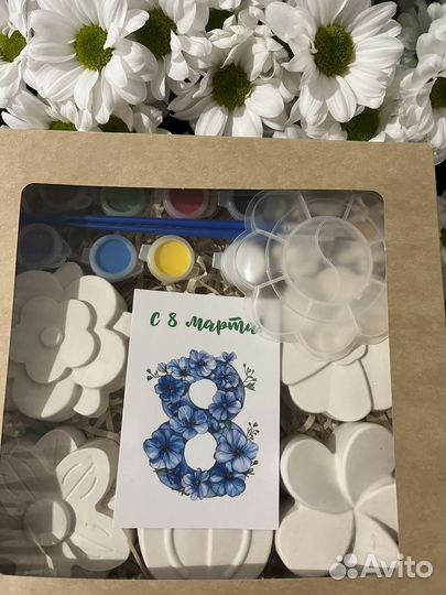 Гипсовые фигурки для раскрашивания (набор)