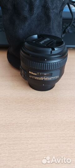 Объектив AF-S Nikkor 50mm f/1.4G