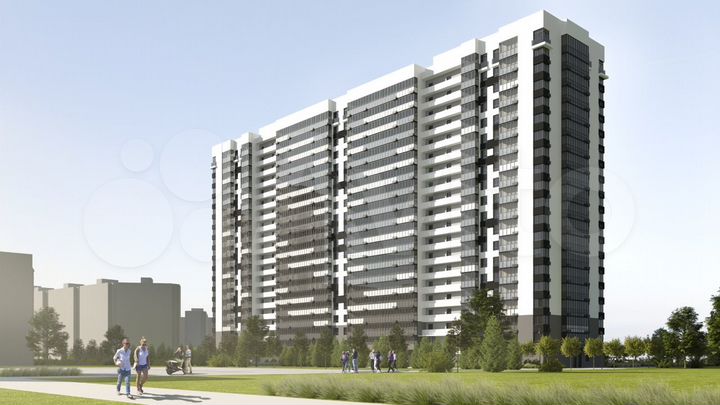 1-к. квартира, 49,5 м², 17/19 эт.