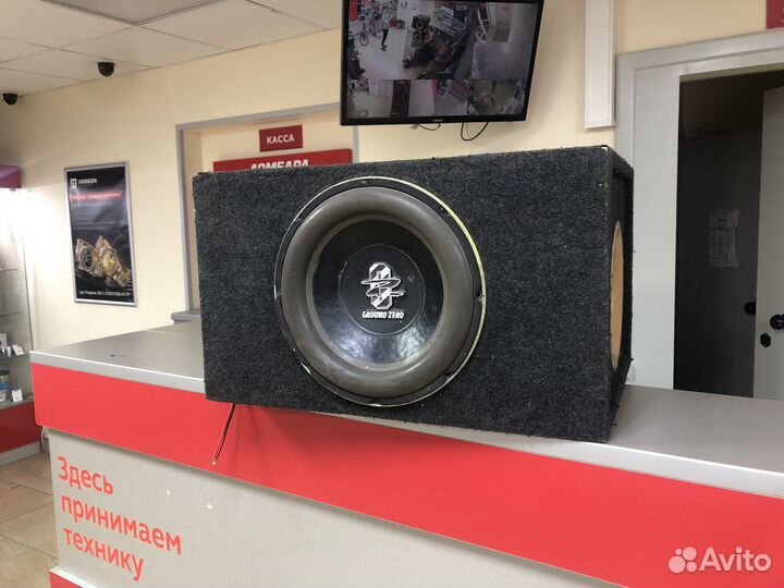 Н2) Сабвуфер Ground Zero