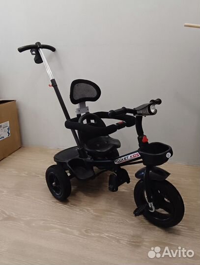 Велосипед коляска с ручкой