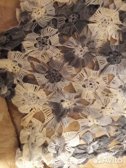 Красивая шаль Цветы