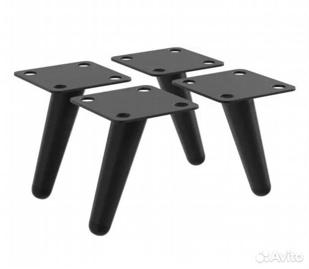 Ножки для мебели с наклоном (опора) 15 см 4 шт