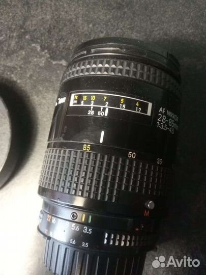 Объектив nikon af nikkor 28-85mm