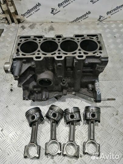 Блок цилиндров двигателя K9KG832 1.5L DCI Renault