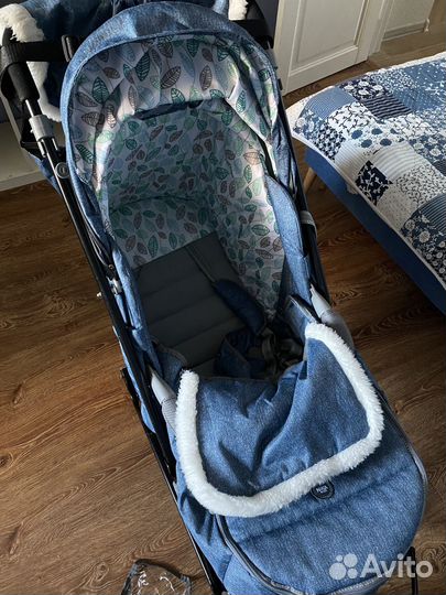 Санки коляска ника kids