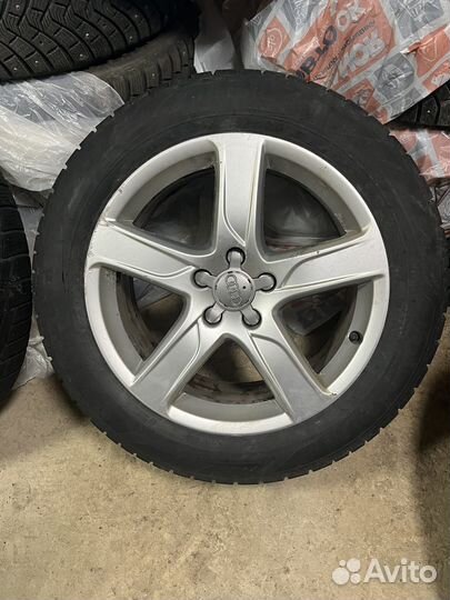 Колеса в сборе на Ауди R18 зима