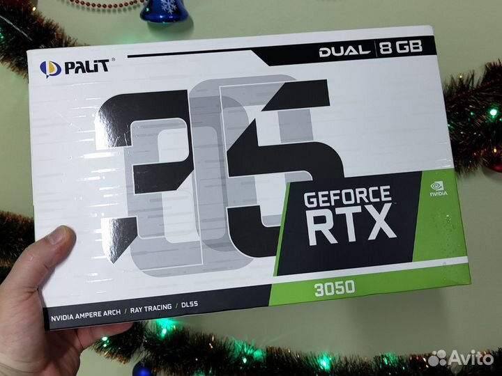 Видеокарта RTX 3050 (новая)