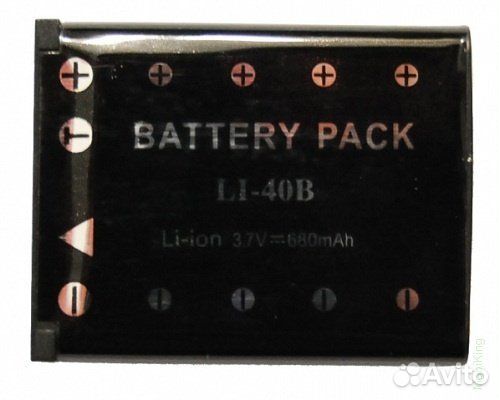 Аккумулятор olympus Li-40B