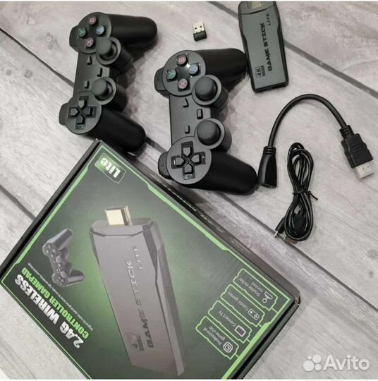 Портативная игровая приставка game stick lite 4K