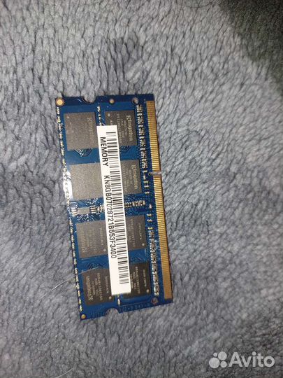 Оперативная память для ноутбука 8 GB, ddr3l