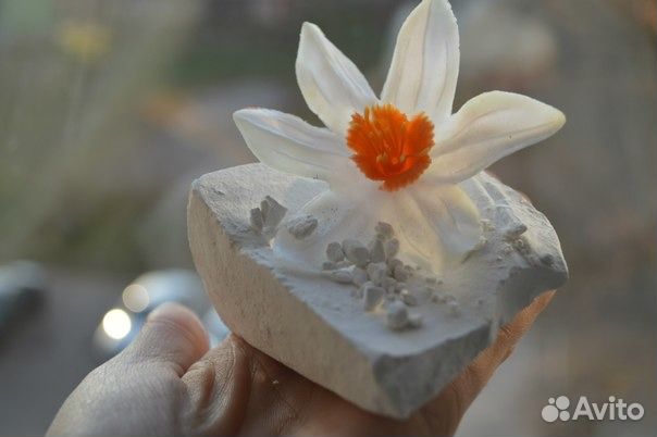 Природный мел и глина