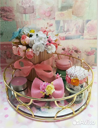 Заколка для волос (ручная работа)