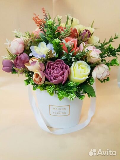 Букет из мыло ручной работы