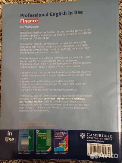Professional English in Use Finance Ian MacKenzie