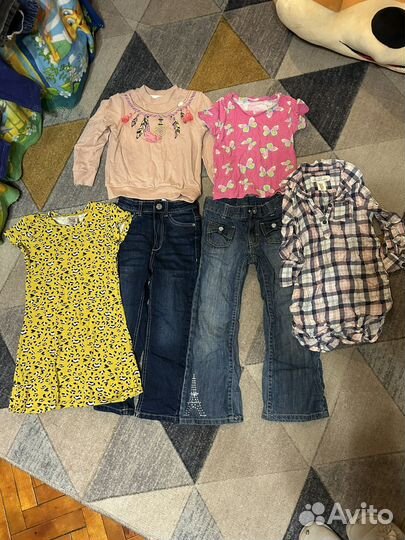Пакет вещей для девочки 98 104