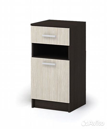 Тумба с ящиком тб 201 Прихожая Машенька (венге/бел