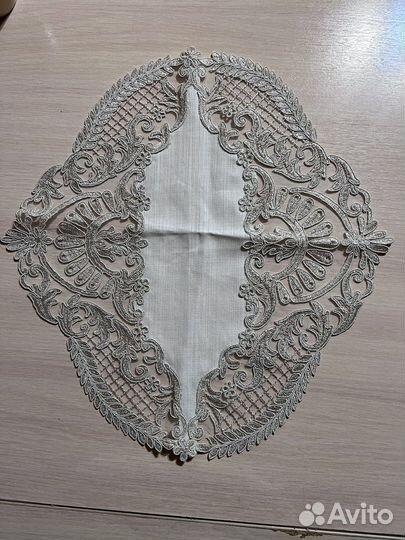 Салфетка ажурная декоративная