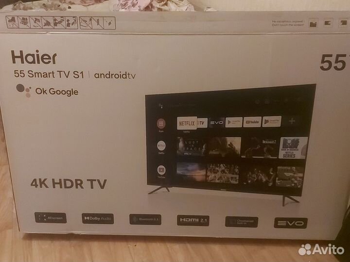 Телевизор haier 55 SMART tv s1